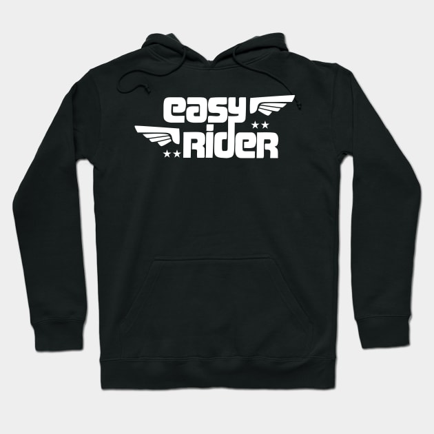 wings white rider Hoodie by creatorbriliant